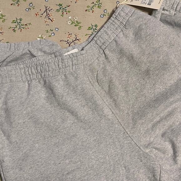 MATE the Label Mens Organic Fleece Relaxed Fit Sweatpant Heather Gray Large FLAW - Picture 11 of 11